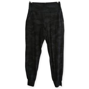 Lululemon Align Jogger Pants 365 Camo Deep Coal Black Size 8